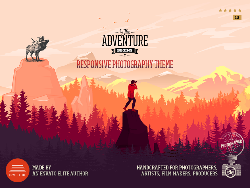 Adventure – Responsive Photography Theme